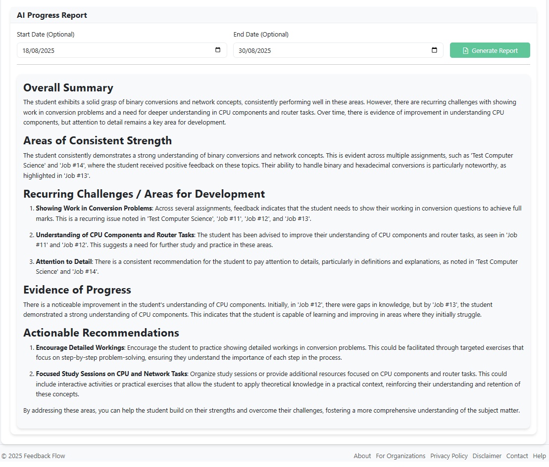 AI Progress Reports